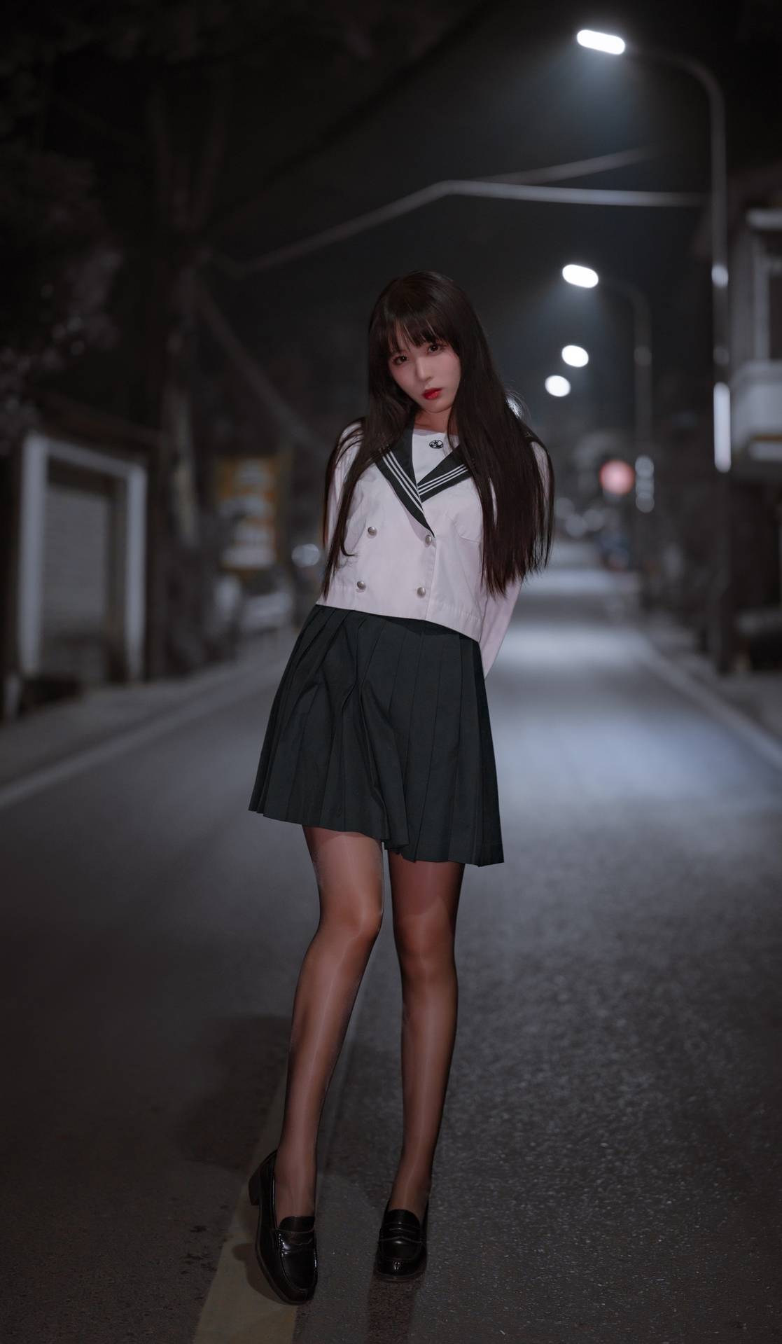 NO.002轩萧学姐公路JK作品精华【60P】-可宝主